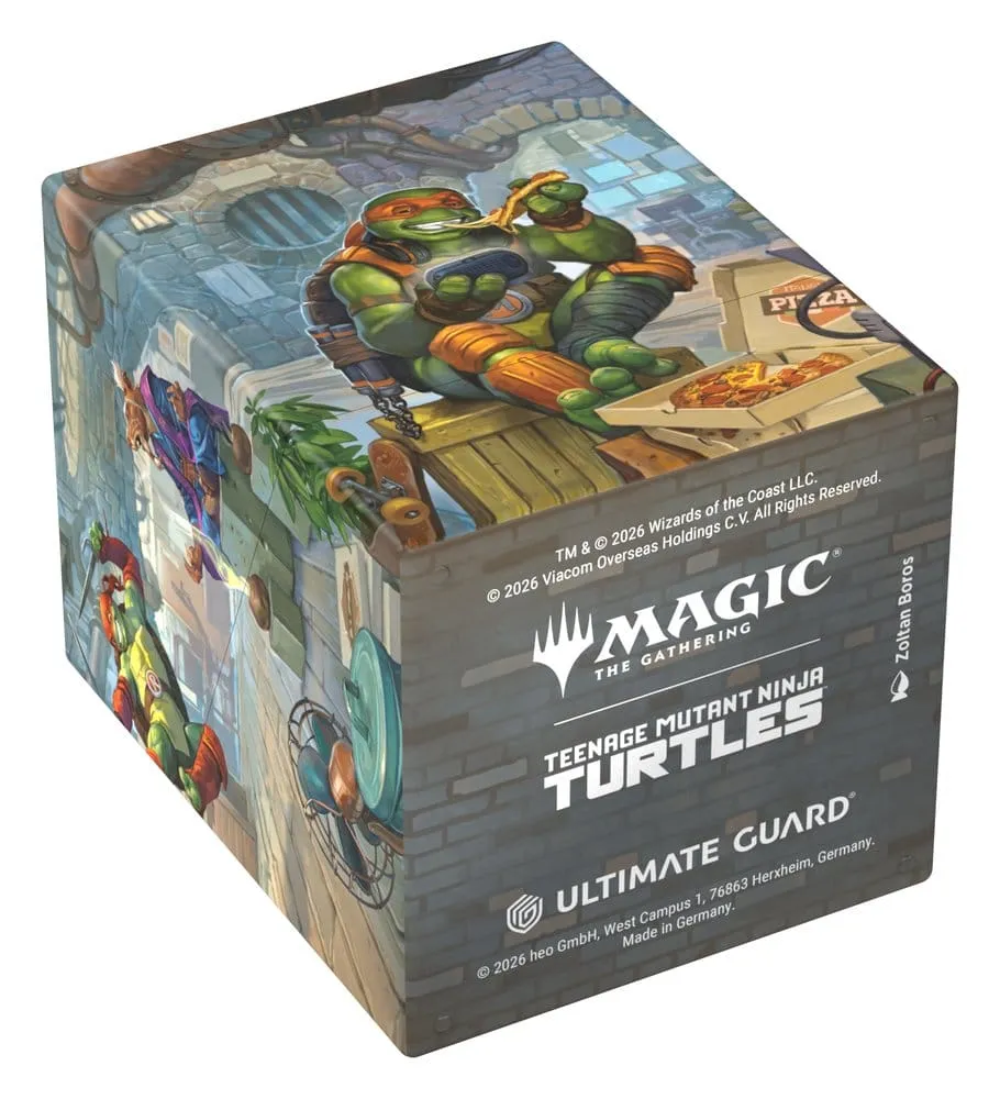 Ultimate Guard RTE Boulder 100+ Magic: The Gathering | Teenage Mutant Ninja Turtles (76 x 75 x 98.5 mm) - Turtle Lair